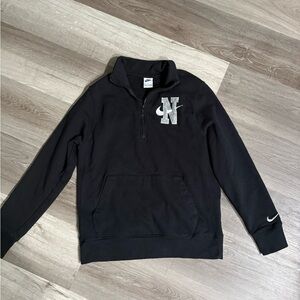 Nike Black quarter zip. Size M